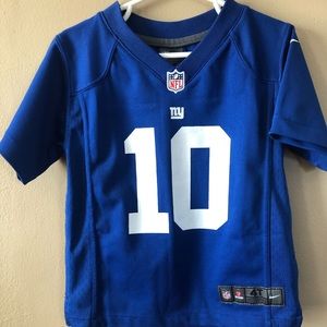 Nike New York giants Eli Manning jersey size 4T